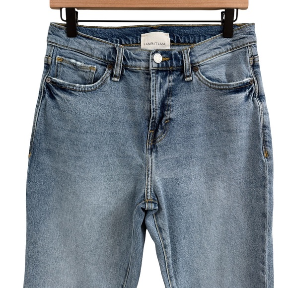 Habitual Denim Blue Straight Leg Jeans - Picture 2 of 11